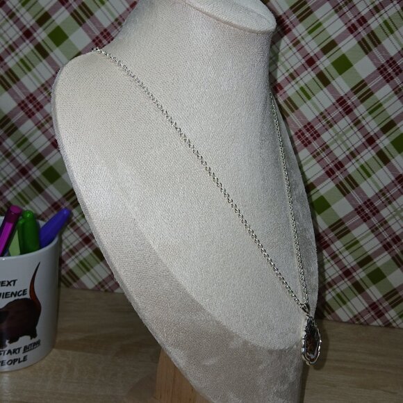 Silver Tone Brass Harry Potter Hogwarts Pendant Necklace Jewelry #104 - Picture 3 of 11